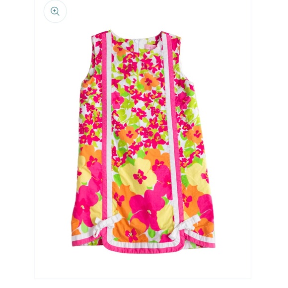 Lilly Pulitzer Other - Lilly Pulitzer Kids “Falling for you” Floral Shift Dress